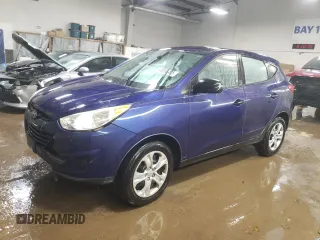 2010 Hyundai Tucson GLS with VIN KM8JT3AC0AU110574, listed as a Copart auction lot 48364405 with 145,923 mi miles and Salvage Title. Bid and sale history available at DreamBid. Image 1.