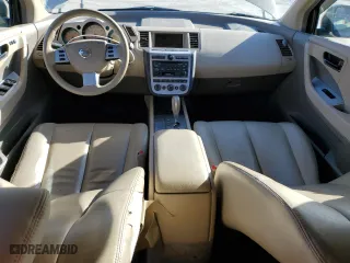 2003 Nissan Murano SL with VIN JN8AZ08W23W223231, listed as a Copart auction lot 88896735 with 142,580 mi miles and Salvage Title. Bid and sale history available at carsss.com. Image 8.