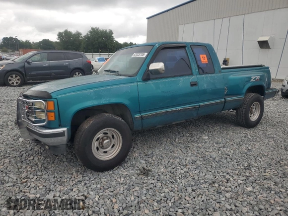 1994 GMC Sierra 1500 with VIN 2GDEK19K1R1544269, listed as a Copart auction lot 52023785 with 279,436 mi miles and Non Repairable. Bid and sale history available at DreamBid. Image 1.