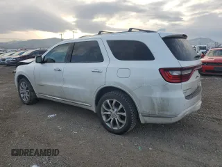 2016 Dodge Durango Citadel z VIN 1C4RDJEG2GC449485, wystawiony jako Copart lot #82409914 z przebiegiem 85 249 mil mil oraz Szkoda całkowita • Salvage title. Historia ofert i sprzedaży dostępna na DreamBid. Obrazek 2.