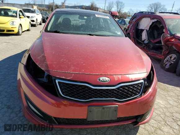 2013 Kia Optima SX with VIN 5XXGR4A66DG209262, listed as a Copart auction lot 44748484 with 112,113 mi miles and Clean Title. Bid and sale history available at carsss.com. Image 5.