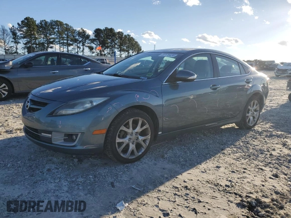 2012 Mazda 6 S Grand Touring with VIN 1YVHZ8CB8C5M20286, listed as a Copart auction lot 87176434 with 194,771 mi miles and Salvage Title. Bid and sale history available at DreamBid. Image 1.