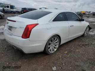 2016 Cadillac ATS Coupe Premium Collection RWD with VIN 1G6AF1RX3G0108781, listed as a Copart auction lot 42425215 with 137,116 mi miles and Salvage Title. Bid and sale history available at carsss.com. Image 3.