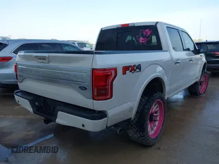 2017 Ford F-150 XL with VIN 1FTEW1EF6HFB51909, listed as a IAAI auction lot 41746813 with 152,219 mi miles. Bid and sale history available at carsss.com. Image 4.