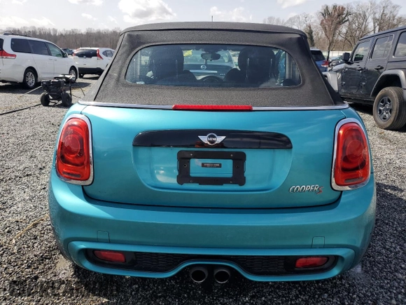 2016 MINI Convertible S with VIN WMWWG9C59G3A92347, listed as a Copart auction lot 47449015 with 79,860 mi miles and Salvage Title. Bid and sale history available at DreamBid. Image 6.