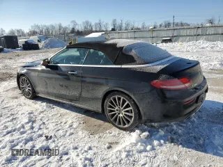 2019 Mercedes-Benz C 300 with VIN WDDWK8DB0KF795135, listed as a Copart auction lot 88027895 with 76,812 mi miles and Salvage Title. Bid and sale history available at carsss.com. Image 2.