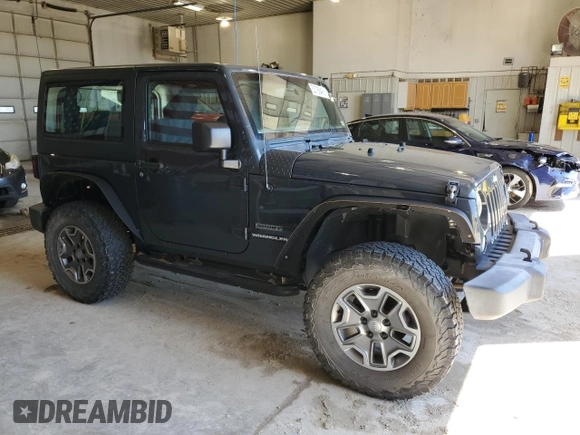 2017 Jeep Wrangler Sport z VIN 1C4AJWAG6HL602444, wystawiony jako Copart lot #53789495 z przebiegiem 116 157 mil mil oraz Szkoda całkowita • Salvage title. Historia ofert i sprzedaży dostępna na DreamBid. Obrazek 4.