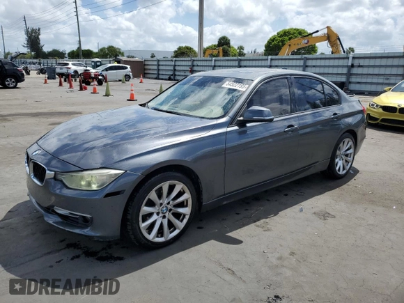 2013 BMW 3 Series 328i xDrive with VIN WBA3B5G57DNS00062, listed as a Copart auction lot 54522195 with 94,146 mi miles and Clean title. Bid and sale history available at DreamBid. Image 1.