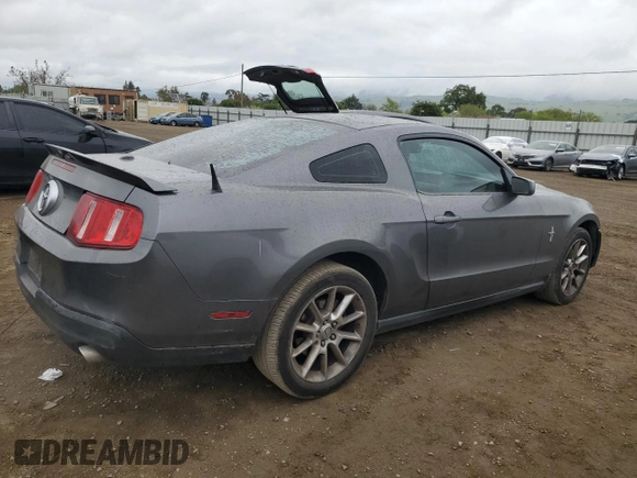 2010 Ford Mustang V6 with VIN 1ZVBP8AN1A5165506, listed as a Copart auction lot 53522765 with 132,089 mi miles and Salvage Title. Bid and sale history available at DreamBid. Image 3.