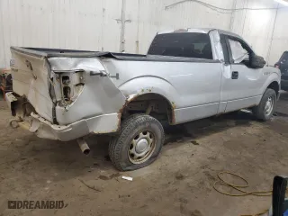 2013 Ford F-150 XL with VIN 1FTNF1EF1DKF15607, listed as a Copart auction lot 82868284 with 206,015 mi miles and Salvage Title. Bid and sale history available at carsss.com. Image 3.