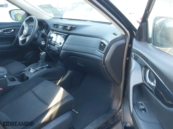 2017 Nissan Rogue SL with VIN JN8AT2MT8HW381203, listed as a IAAI auction lot 41868409 with 89,548 mi miles. Bid and sale history available at carsss.com. Image 5.