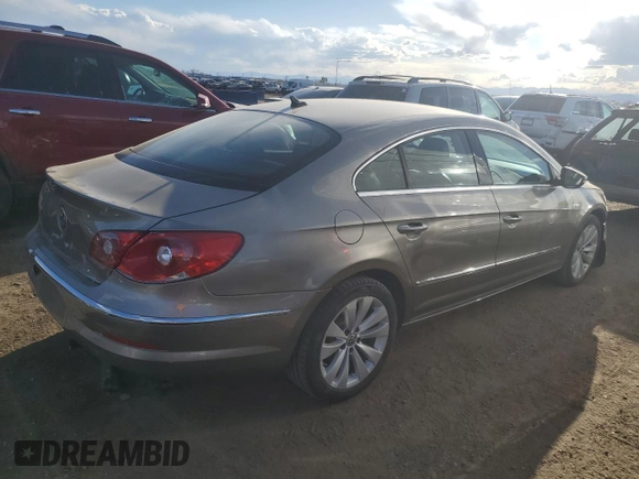 2012 Volkswagen CC Sport PZEV with VIN WVWMP7AN0CE503941, listed as a Copart auction lot 50897895 with 83,030 mi miles and Salvage Title. Bid and sale history available at carsss.com. Image 3.