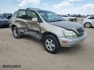 2003 Lexus RX 300 with VIN JTJGF10U130162050, listed as a Copart auction lot 63095124 with 0 mi miles and Salvage Title. Bid and sale history available at carsss.com. Image 4.