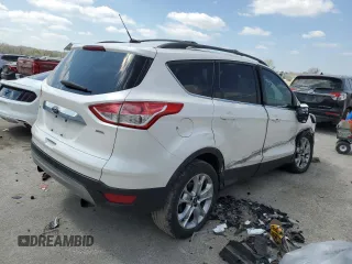 2013 Ford Escape SEL with VIN 1FMCU9H9XDUB08144, listed as a Copart auction lot 52887545 with 142,451 mi miles and Salvage Title. Bid and sale history available at DreamBid. Image 3.
