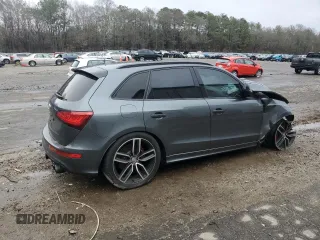 2017 Audi SQ5 Premium Plus with VIN WA1CCAFP3HA060465, listed as a Copart auction lot 42522625 with 86,165 mi miles and Salvage Title. Bid and sale history available at carsss.com. Image 3.