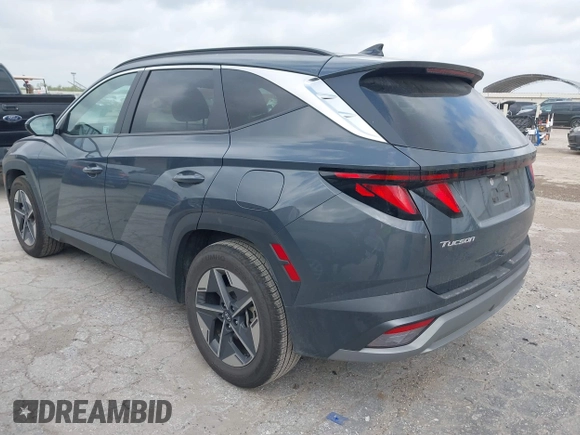 2025 Hyundai Tucson SEL with VIN 5NMJB3DE4SH479841, listed as a IAAI auction lot 42107494 with 15,559 mi miles and . Bid and sale history available at DreamBid. Image 3.