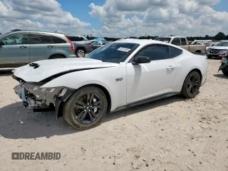 2024 Ford Mustang GT with VIN 1FA6P8CF6R5428391, listed as a Copart auction lot 66155465 with 14,806 mi miles and Salvage title. Bid and sale history available at DreamBid. Image 1.
