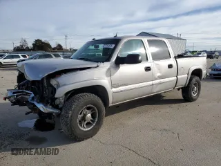 2005 GMC Sierra 2500HD SLT z VIN 1GTHK23215F946442, wystawiony jako Copart lot #87757375 z przebiegiem 204 751 mil mil oraz Szkoda całkowita • Salvage title. Historia ofert i sprzedaży dostępna na DreamBid. Obrazek 1.