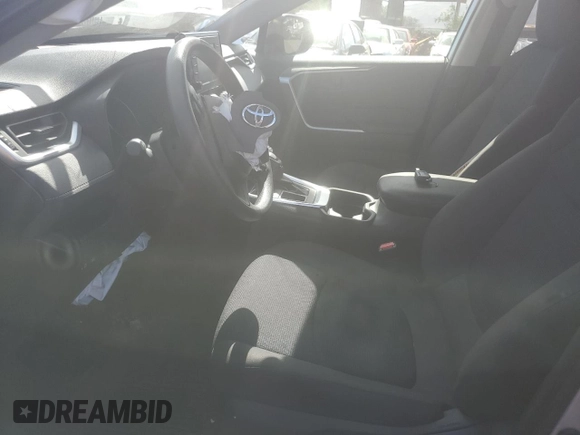 2021 Toyota RAV4 LE with VIN JTMK1RFVXMD075722, listed as a Copart auction lot 72290214 with 0 mi miles and Salvage Title. Bid and sale history available at carsss.com. Image 7.