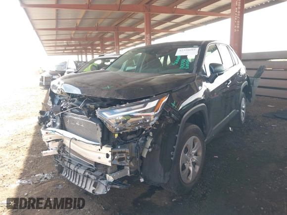 2023 Toyota RAV4 LE with VIN 2T3F1RFV8PC357402, listed as a IAAI auction lot 42358089 with 28,252 mi miles and . Bid and sale history available at DreamBid. Image 18.
