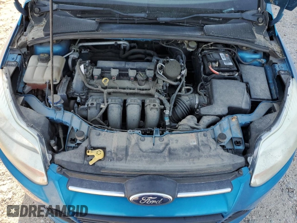 2013 Ford Focus SE with VIN 1FADP3K24DL370018, listed as a Copart auction lot 52604585 with 87,329 mi miles and Clean Title. Bid and sale history available at carsss.com. Image 11.