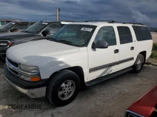 2001 Chevrolet Suburban LS with VIN 3GNEC16TX1G192908, listed as a Copart auction lot 75622674 with 0 mi miles and Salvage Title. Bid and sale history available at carsss.com. Image 1.