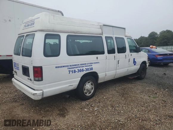 2014 Ford Econoline Cargo Commercial with VIN 1FTNS2EW2EDA97596, listed as a Copart auction lot 54776635 with 54,236 mi miles and Clean title. Bid and sale history available at DreamBid. Image 3.
