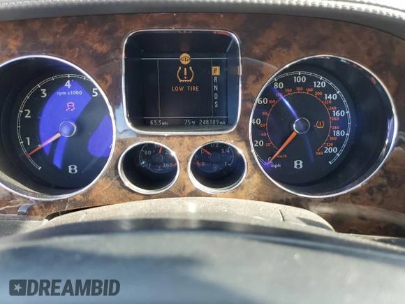 2007 Bentley Continental GT z VIN SCBDR33W17C050619, wystawiony jako Copart lot #84768364 z przebiegiem 248 389 mil mil oraz Szkoda całkowita • Salvage title. Historia ofert i sprzedaży dostępna na DreamBid. Obrazek 9.
