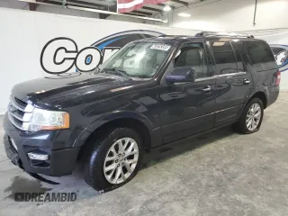2015 Ford Expedition Limited with VIN 1FMJU2AT3FEF17457, listed as a Copart auction lot 43326355 with 249,321 mi miles and Clean title. Bid and sale history available at DreamBid. Image 1.