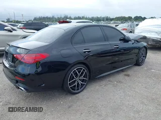 2024 Mercedes-Benz C 300 with VIN W1KAF4GBXRR231973, listed as a IAAI auction lot 41324526 with Not Provided miles and . Bid and sale history available at DreamBid. Image 4.