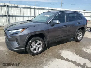 2024 Toyota RAV4 XLE with VIN 2T3W1RFV3RC293871, listed as a Copart auction lot 49443025 with 10,700 mi miles and Salvage Title. Bid and sale history available at carsss.com. Image 1.