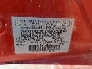 2015 Nissan Note S с VIN 3N1CE2CP0FL406782, выставлен на аукционе Copart как лот 59396995 с пробегом 221 479 миль миль и Списание • Salvage title. История ставок и продаж доступна на DreamBid. Изображение 12.