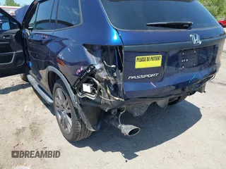 2019 Honda Passport EX-L with VIN 5FNYF7H52KB002430, listed as a IAAI auction lot 42095057 with 88,939 mi miles and . Bid and sale history available at carsss.com. Image 12.