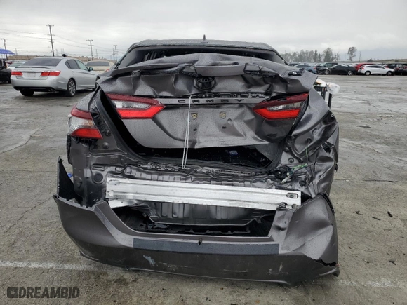 2021 Toyota Camry SE Nightshade with VIN 4T1G11AK3MU556170, listed as a Copart auction lot 48823565 with 53,128 mi miles and Salvage Title. Bid and sale history available at carsss.com. Image 6.