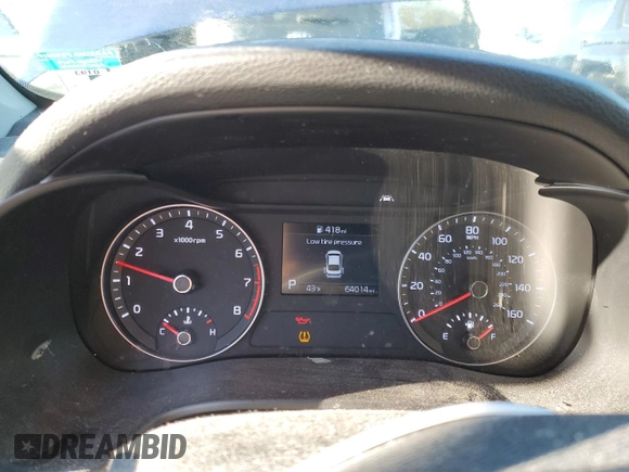 2019 Kia Forte LXS with VIN 3KPF24AD6KE105763, listed as a Copart auction lot 48753355 with 64,014 mi miles and Salvage Title. Bid and sale history available at carsss.com. Image 9.