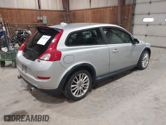 2011 Volvo C30 with VIN YV1672MK3B2193484, listed as a IAAI auction lot 41937304 with 188,295 mi miles and . Bid and sale history available at DreamBid. Image 4.