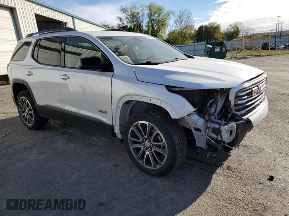 2019 GMC Acadia SLT with VIN 1GKKNVLS6KZ191821, listed as a Copart auction lot 75803974 with 82,374 mi miles and Salvage Title. Bid and sale history available at DreamBid. Image 4.