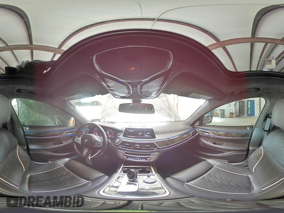 2021 BMW 7 Series 750i xDrive with VIN WBA7U2C0XMCF73616, listed as a Copart auction lot 62939935 with 57,052 mi miles and Salvage title. Bid and sale history available at DreamBid. Image 14.