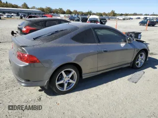 2006 Acura RSX Type-S Leather with VIN JH4DC53096S002343, listed as a Copart auction lot 77259604 with 198,021 mi miles and Clean Title. Bid and sale history available at carsss.com. Image 3.