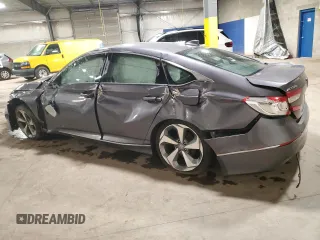 2019 Honda Accord Touring with VIN 1HGCV2F9XKA016690, listed as a Copart auction lot 59910805 with Not provided miles and Salvage title. Bid and sale history available at DreamBid. Image 2.