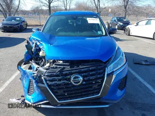 2021 Nissan Kicks S with VIN 3N1CP5BV1ML505393, listed as a IAAI auction lot 41706638 with 22,510 mi miles. Bid and sale history available at carsss.com. Image 12.