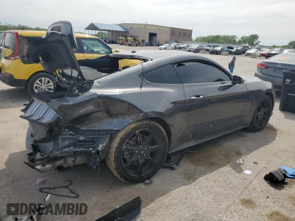 2019 Ford Mustang GT with VIN 1FA6P8CF2K5202287, listed as a Copart auction lot 55109385 with 51,387 mi miles and Salvage title. Bid and sale history available at DreamBid. Image 3.