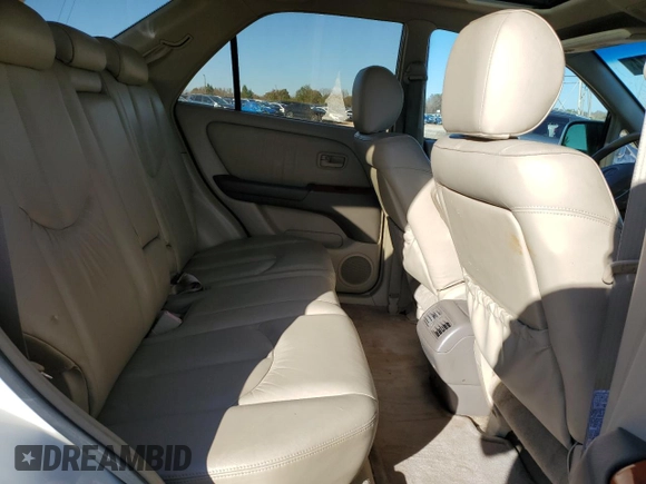 2000 Lexus RX 300 with VIN JT6HF10U2Y0144582, listed as a Copart auction lot 80611474 with 216,101 mi miles and Clean Title. Bid and sale history available at carsss.com. Image 11.