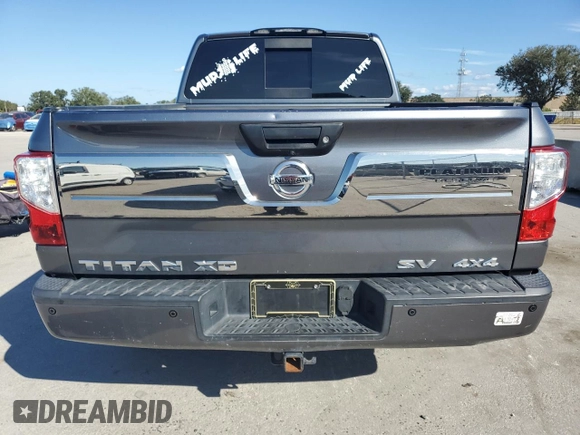 2016 Nissan Titan XD PRO-4X with VIN 1N6BA1F47GN510491, listed as a Copart auction lot 77826454 with 102,285 mi miles and Clean Title. Bid and sale history available at carsss.com. Image 6.