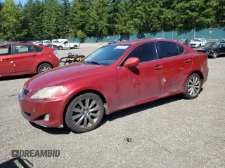 2006 Lexus IS 250 с VIN JTHCK262765002933, выставлен на аукционе Copart как лот 66716985 с пробегом 248 996 миль миль и Чистый • Clean title. История ставок и продаж доступна на DreamBid. Изображение 1.