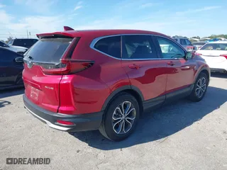 2022 Honda CR-V EX with VIN 7FARW1H53NE024446, listed as a IAAI auction lot 41853249 with 16,896 mi miles. Bid and sale history available at carsss.com. Image 4.