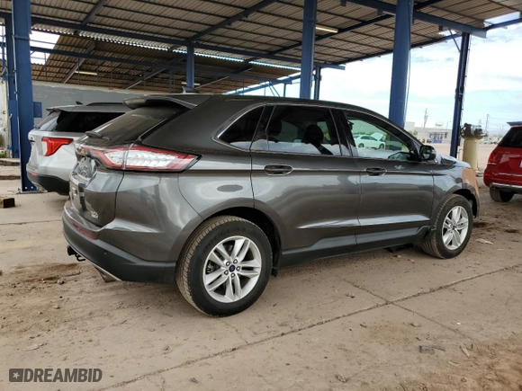 2017 Ford Edge SEL with VIN 2FMPK4J90HBC12366, listed as a Copart auction lot 53051445 with 114,098 mi miles and Salvage Title. Bid and sale history available at carsss.com. Image 3.
