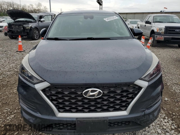 2019 Hyundai Tucson SE with VIN KM8J23A44KU979353, listed as a Copart auction lot 54005325 with 29,414 mi miles and Salvage Title. Bid and sale history available at carsss.com. Image 5.