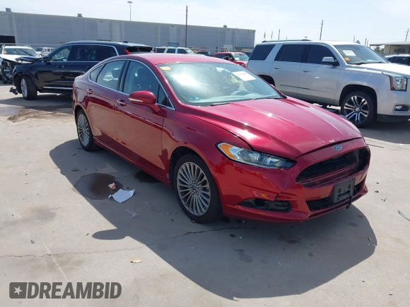 2014 Ford Fusion Titanium with VIN 3FA6P0K92ER293480, listed as a IAAI auction lot 41792642 with 156,828 mi miles. Bid and sale history available at carsss.com. Image 1.
