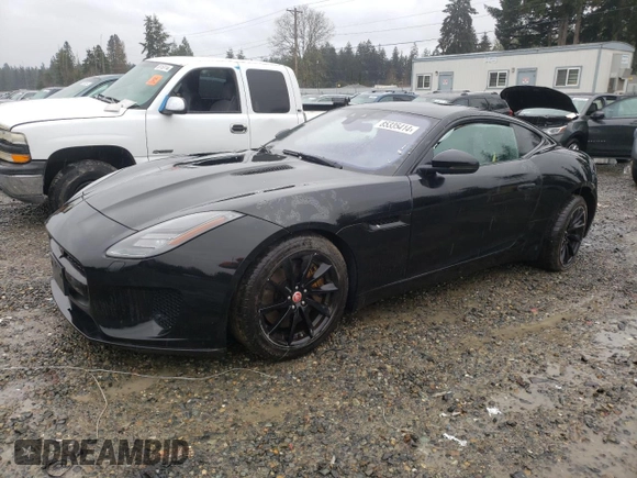 2019 Jaguar F-Type with VIN SAJDD1EV5KCK60915, listed as a Copart auction lot 85335414 with 31,735 mi miles and Salvage Title. Bid and sale history available at DreamBid. Image 1.